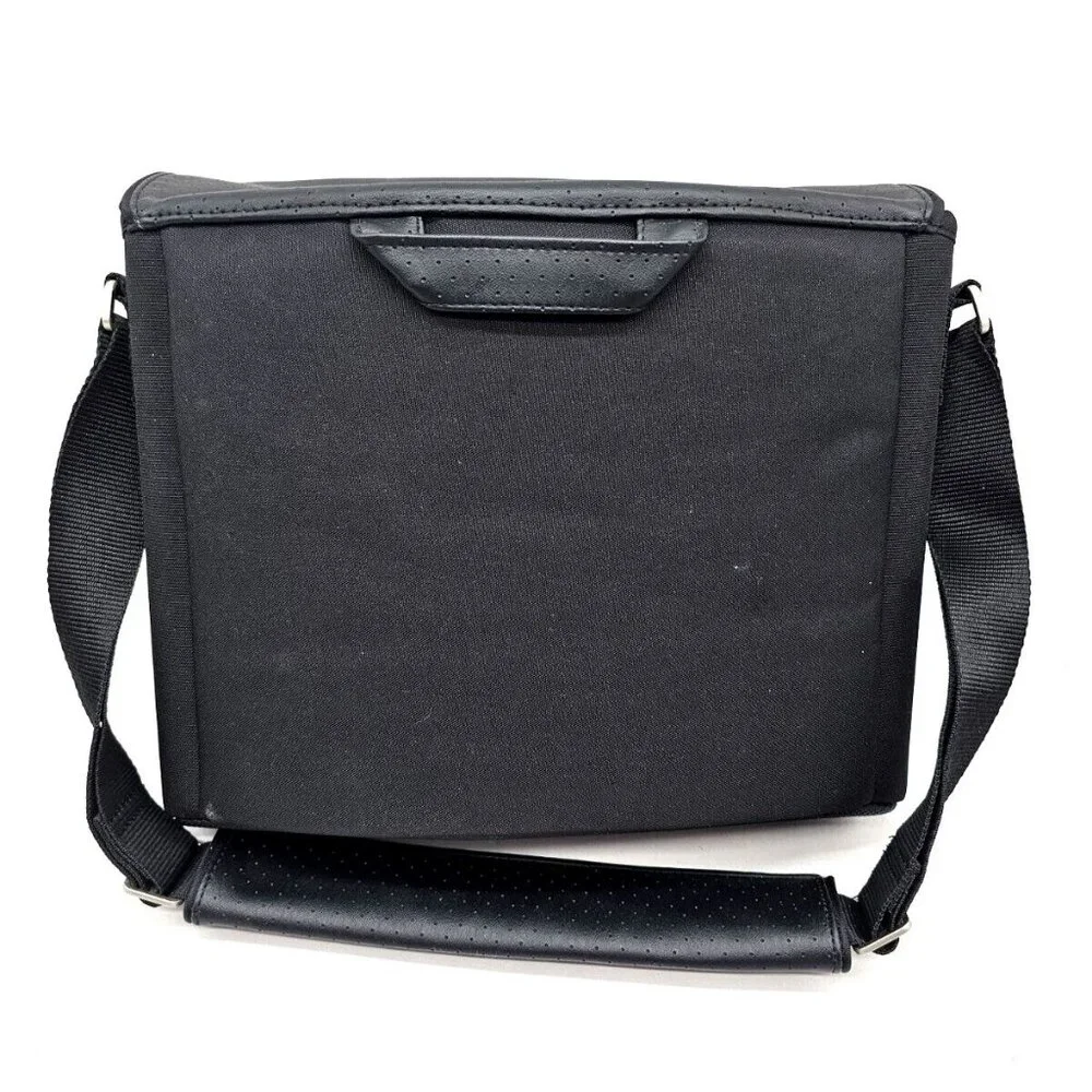 Bose Sound Dock Cross Body Messenger Carry Travel Tote Bag Case Black Strap